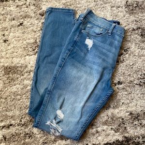 Super skinny, High-rise Hollister jeans
